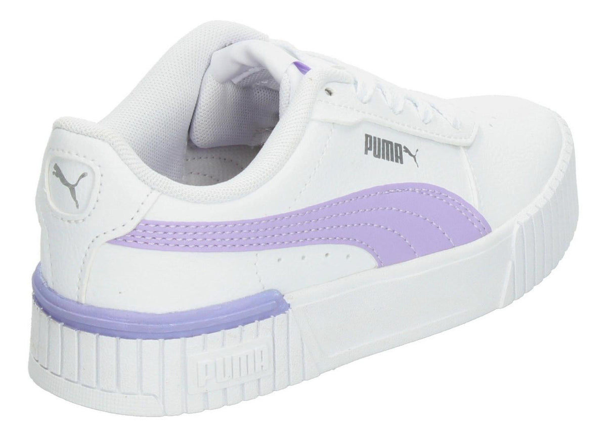 Tenis Puma Carina 2.0 Blanco Para Niña [pum831], foto 5 de 10