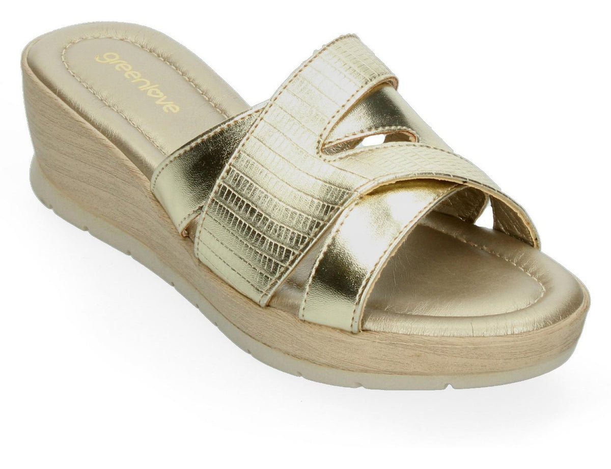 Sandalias Green Love Para Mujer 92082 Dorado [gre41], foto 6 de 10