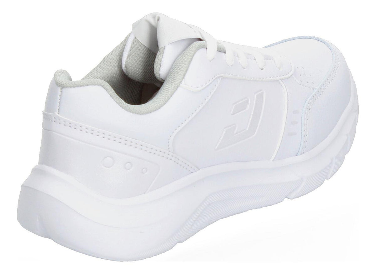 Tenis Escolar Janlo Blanco Con Cintas Para Niño T22-26, foto 3 de 10