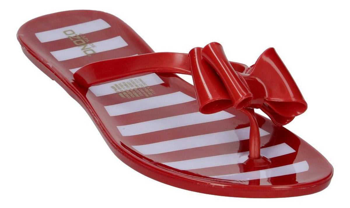 Sandalias Ozono Para Mujer 593801-3 Rojo [ozo2686], foto 3 de 6