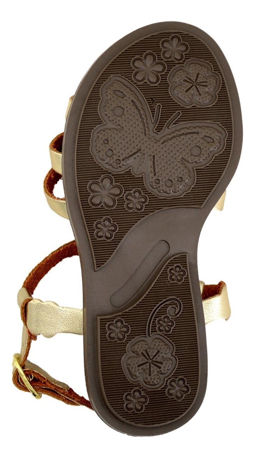 Sandalia Gosh Para Niña 1496k-01 Dorado [gos713], foto 6 de 6