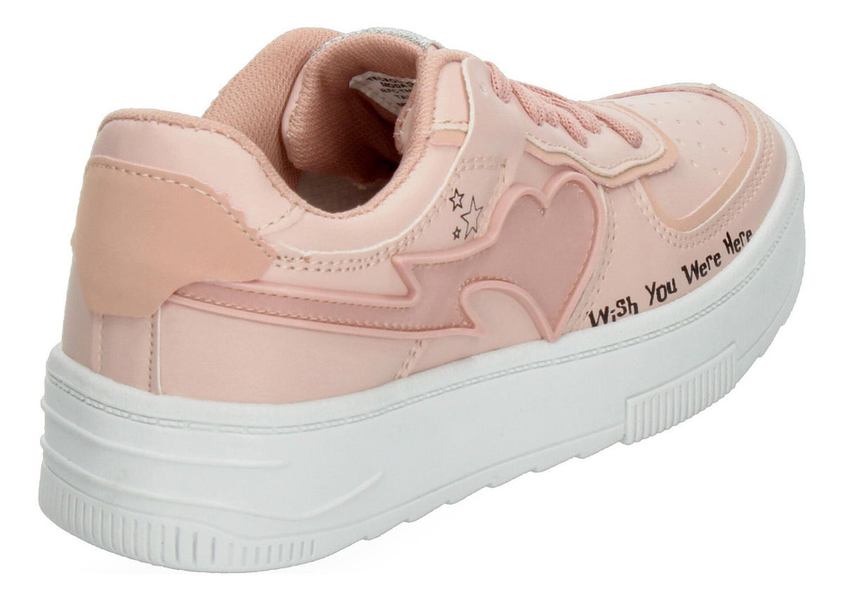 Tenis Gosh Rosa Diseño De Corazon Para Mujer, foto 6 de 10