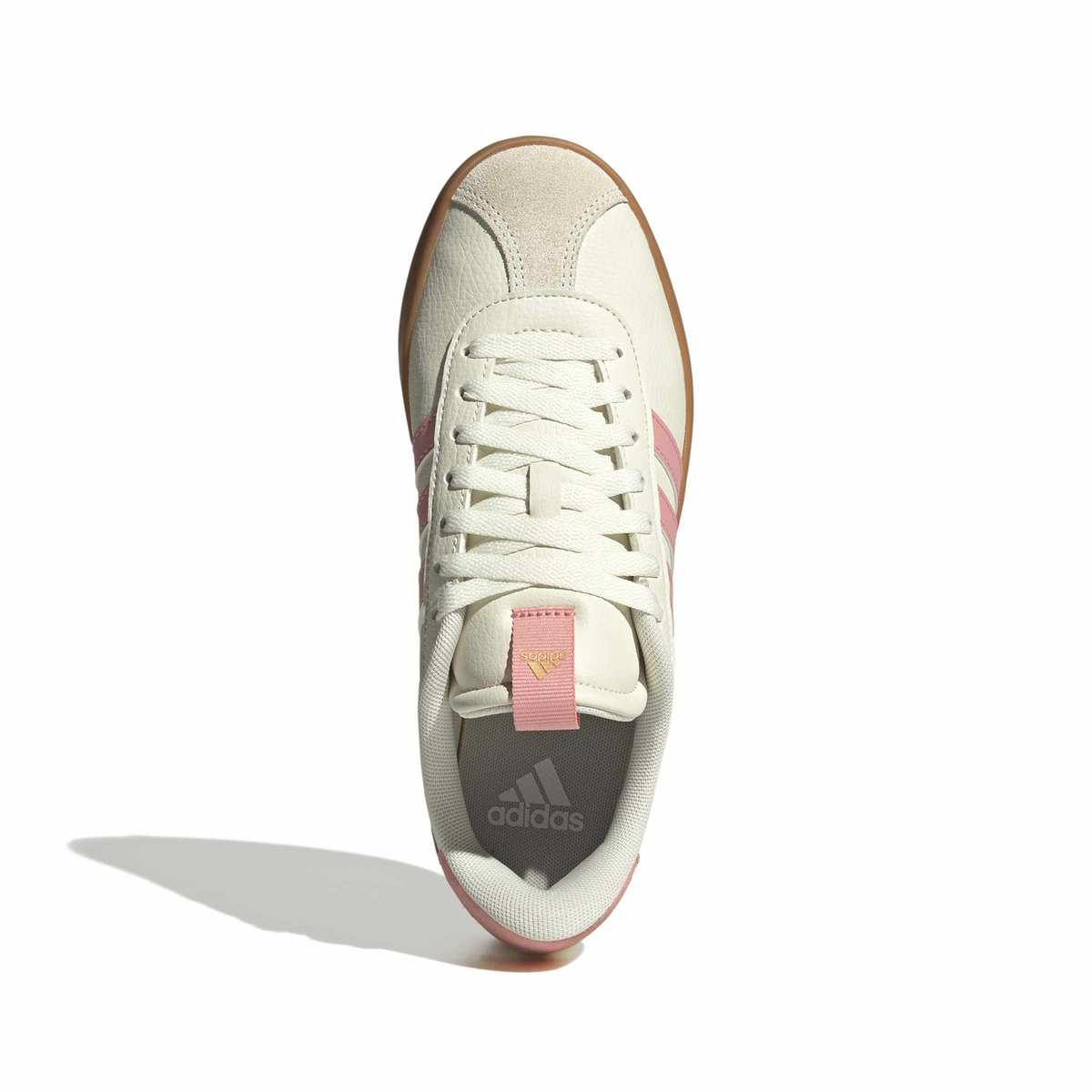 Tenis Adidas VL Court 3.0 Dama Off White Casual Cintas Mujer, foto 7 de 10