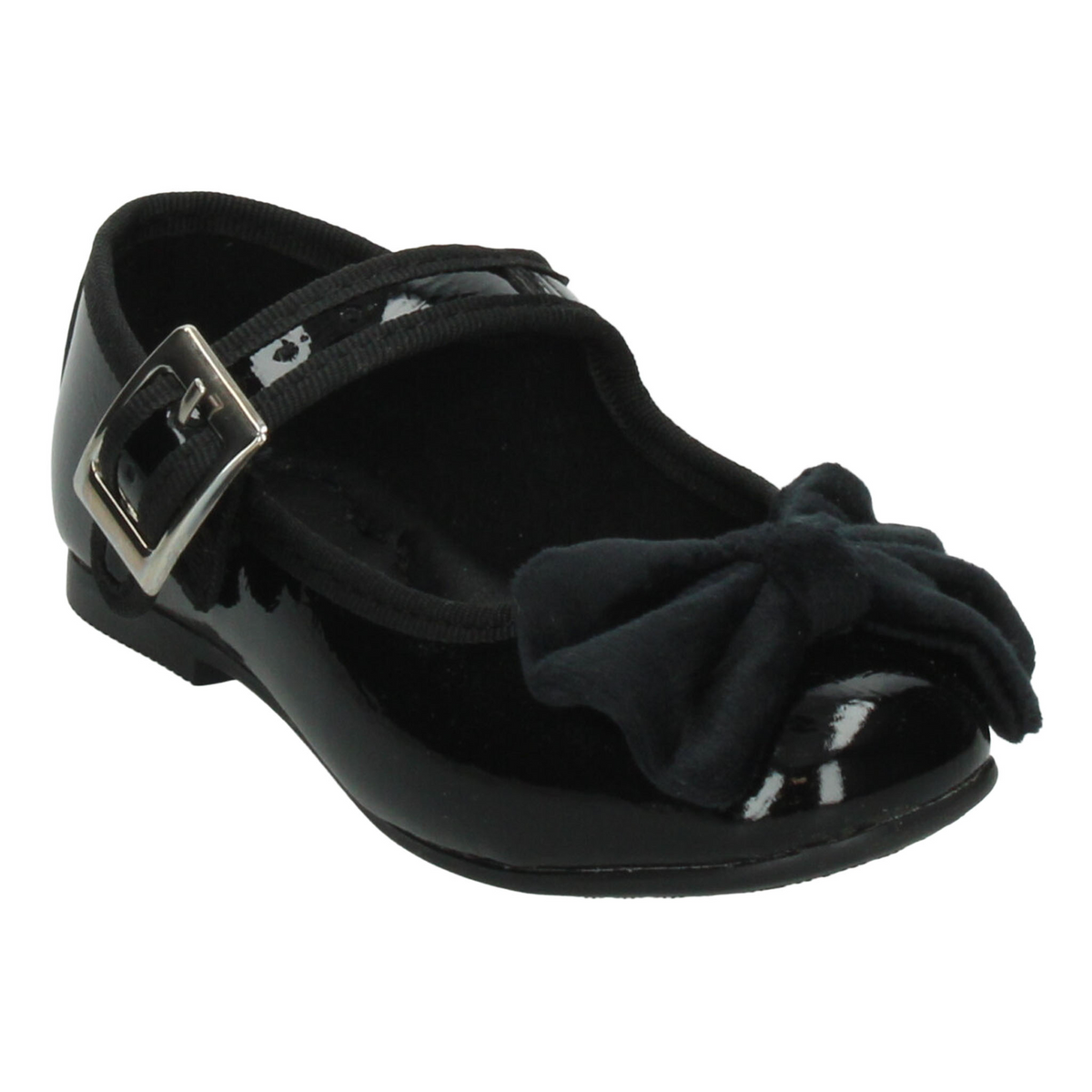 Zapato Vavito Niña Negro Casual Charol Infantil T15-18, foto 4 de 10