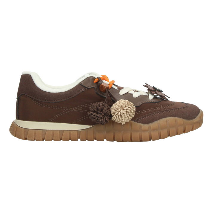 Tenis Berlin Dama Café Casual Cintas Urbano Mujer