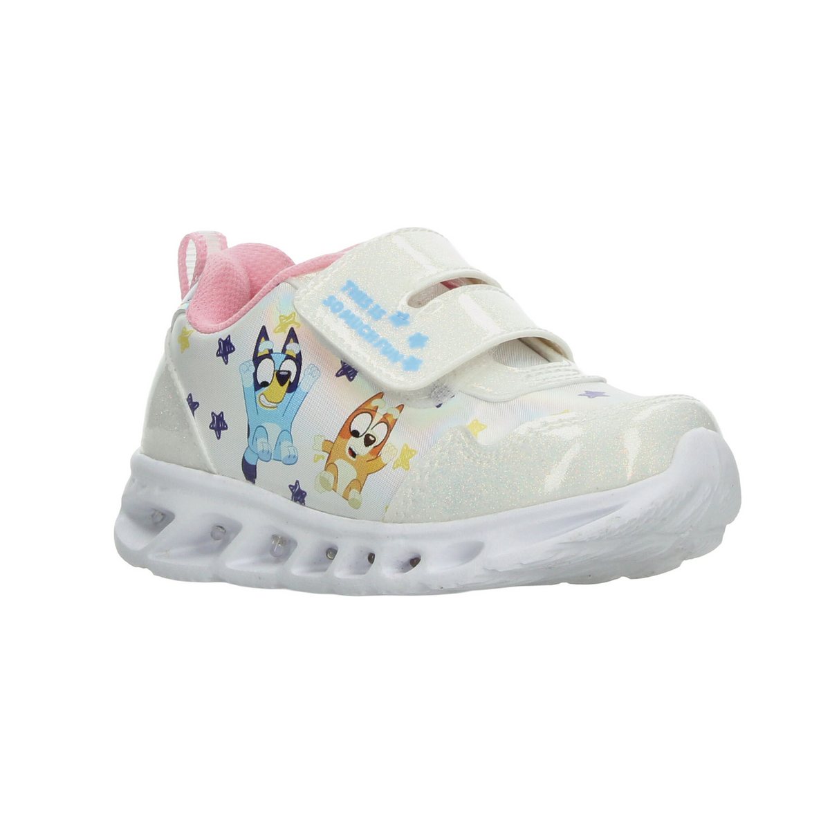 Tenis Niña Bluey Blanco Luz Led Infantil T18-22, foto 2 de 10