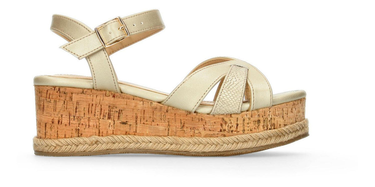 Sandalias Paulina Para Mujer 21705 Dorado [pau789], foto 2 de 10