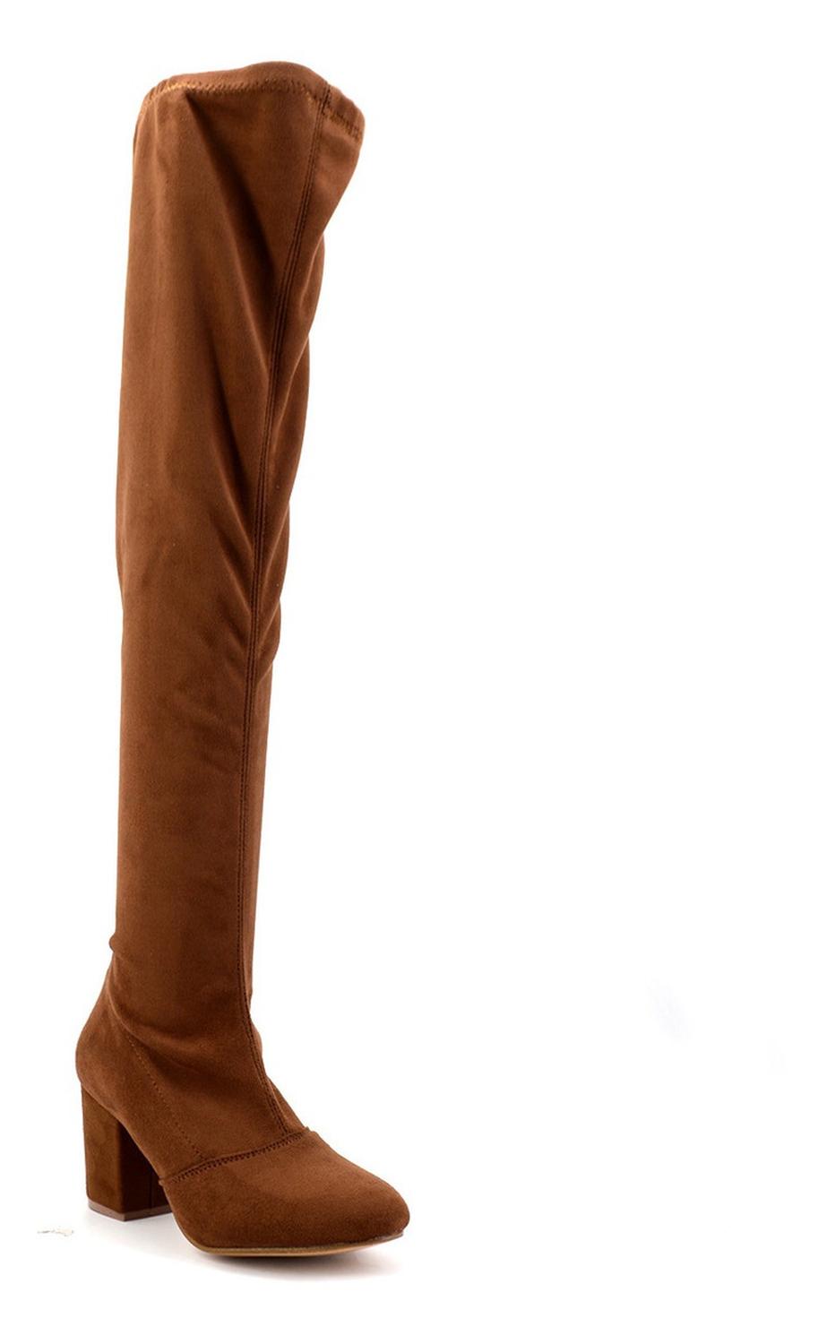 Bota Long Beach Para Mujer 7512 Cafe [lbe47], foto 3 de 6