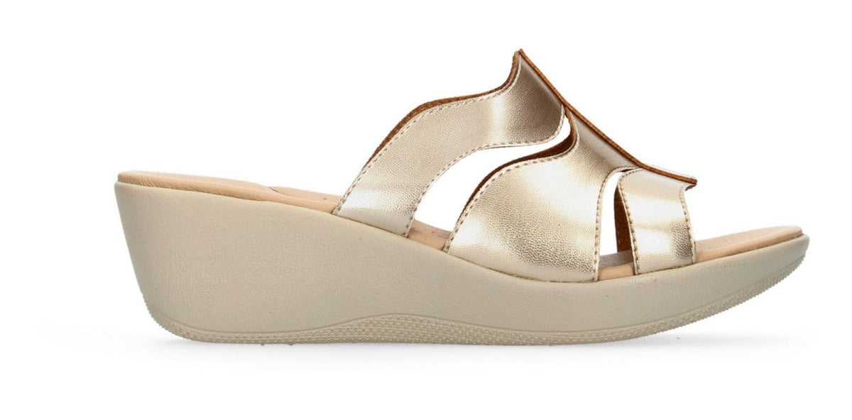 Sandalias Paulie Para Mujer 2665 Dorado [ple158], foto 2 de 10