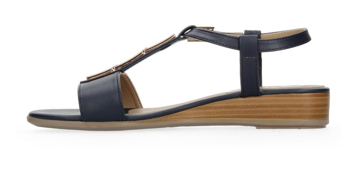 Sandalias Paulie Para Mujer 1901 Azul Marino [ple167], foto 3 de 10