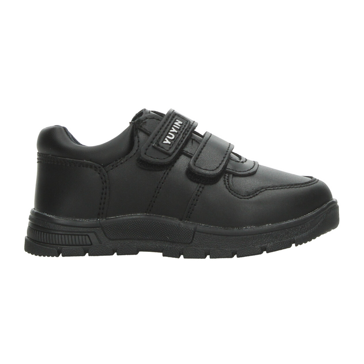 Zapato Escolar Yuyin Niño Negro Escolar Infantil T15-18