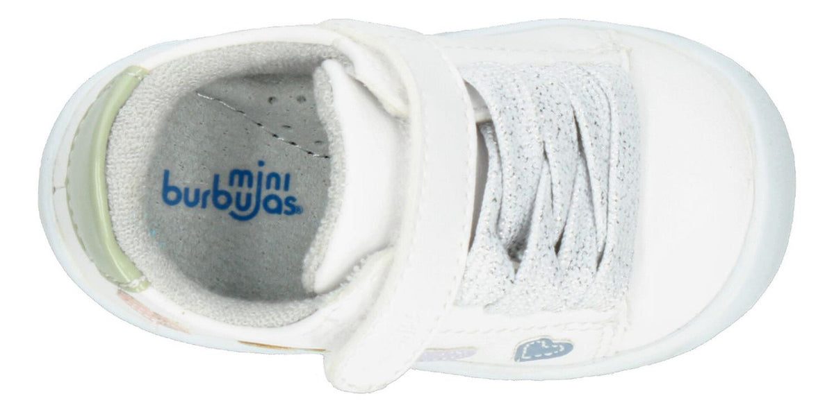 Tenis Mini Burbujas Blanco Para Niña [mnb262], foto 9 de 10