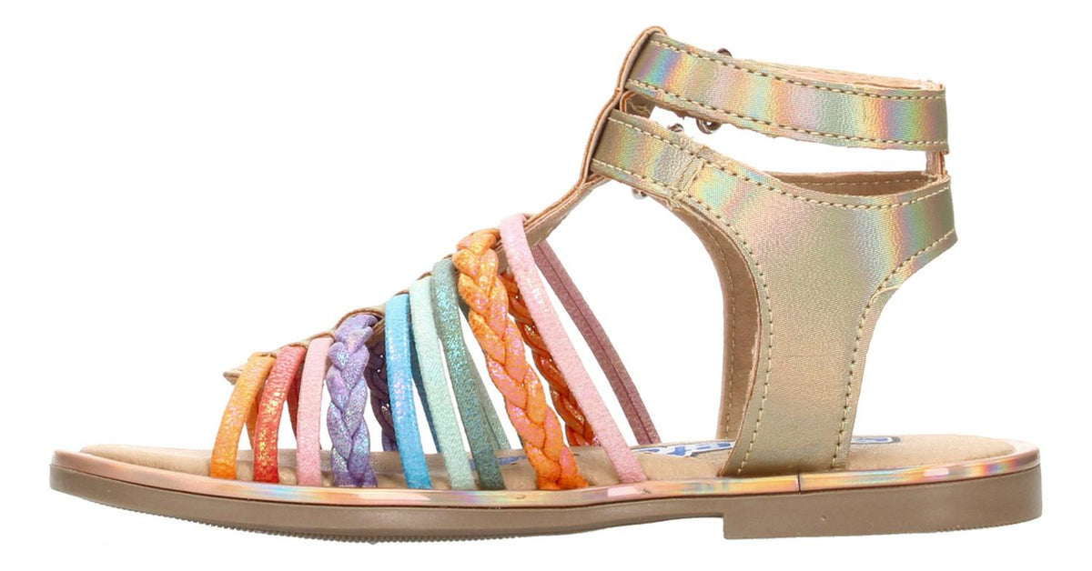Sandalias Coqueta Dorado Para Niña [cta961], foto 5 de 10