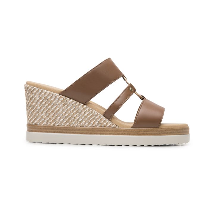 Sandalias Flexi Dama Café Casual Para Mujer