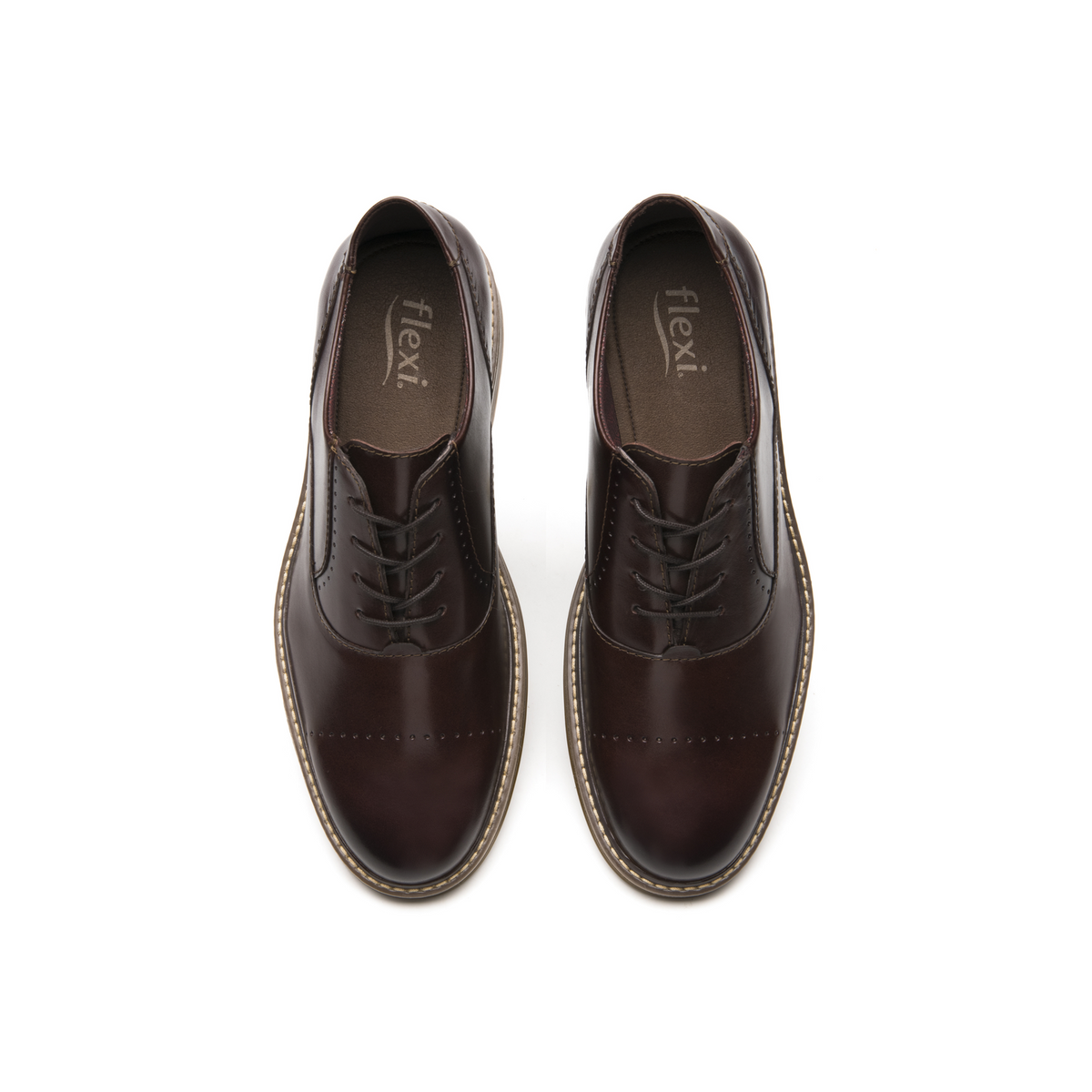 Zapato Flexi Elias Hombre Café Casual Cintas Caballero, foto 8 de 10