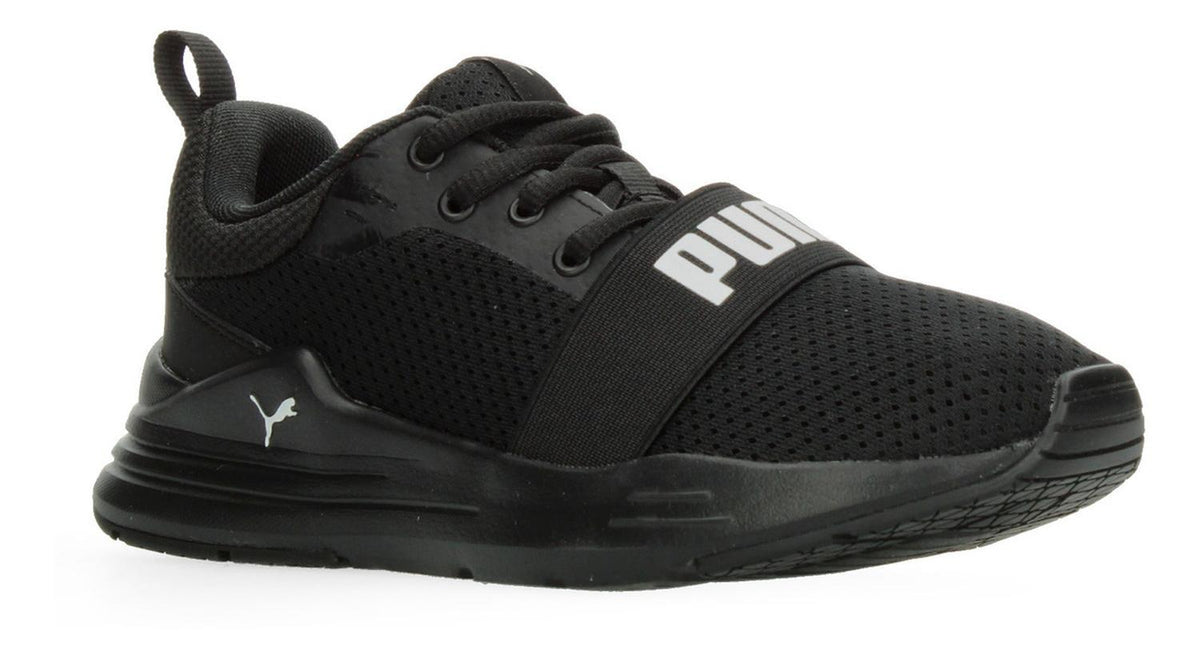 Tenis Puma Wired Run Negro Para Niño [pum698], foto 3 de 10