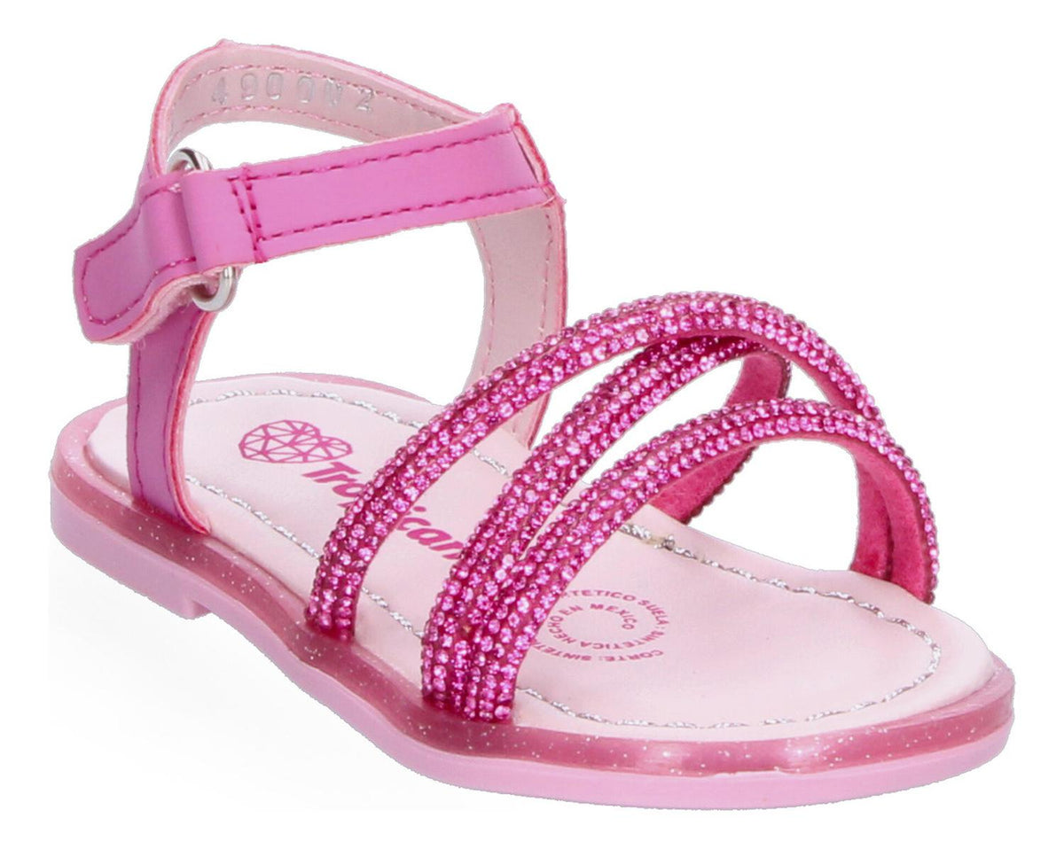 Sandalias Tropicana Rosa Para Niña [tro1437], foto 2 de 7