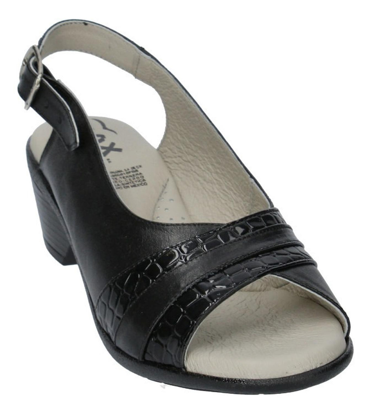 Sandalias Sax Para Mujer 4137 Negro [sax146], foto 3 de 6