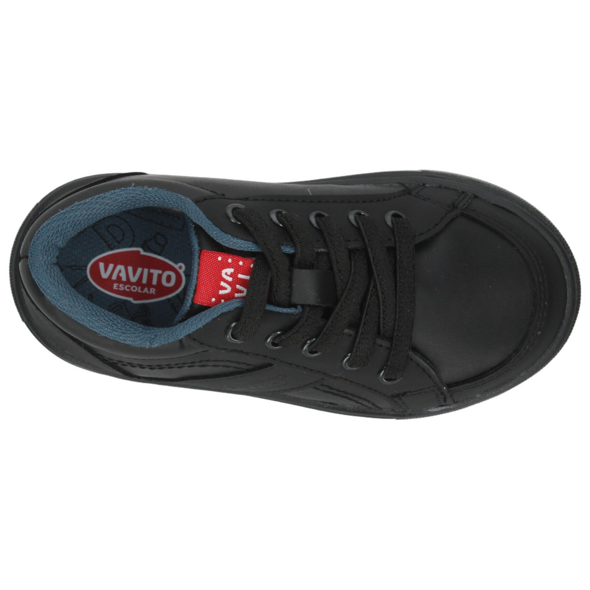 Zapato Escolar Vavito Niño Negro Escolar Infantil T18-22, foto 8 de 10