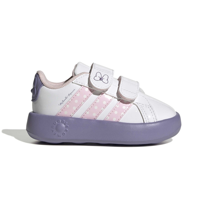 Tenis Adidas Grand Court Niña Blanco Minnie Bebé Infantil T11-16