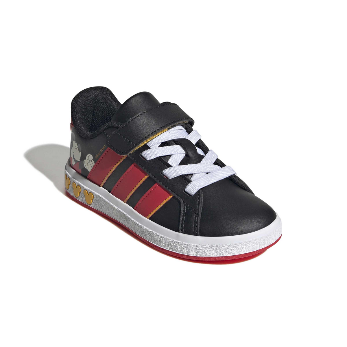 Tenis Adidas Mickey Grand Court Niño Negro Casual Infantil T16-22, foto 10 de 10