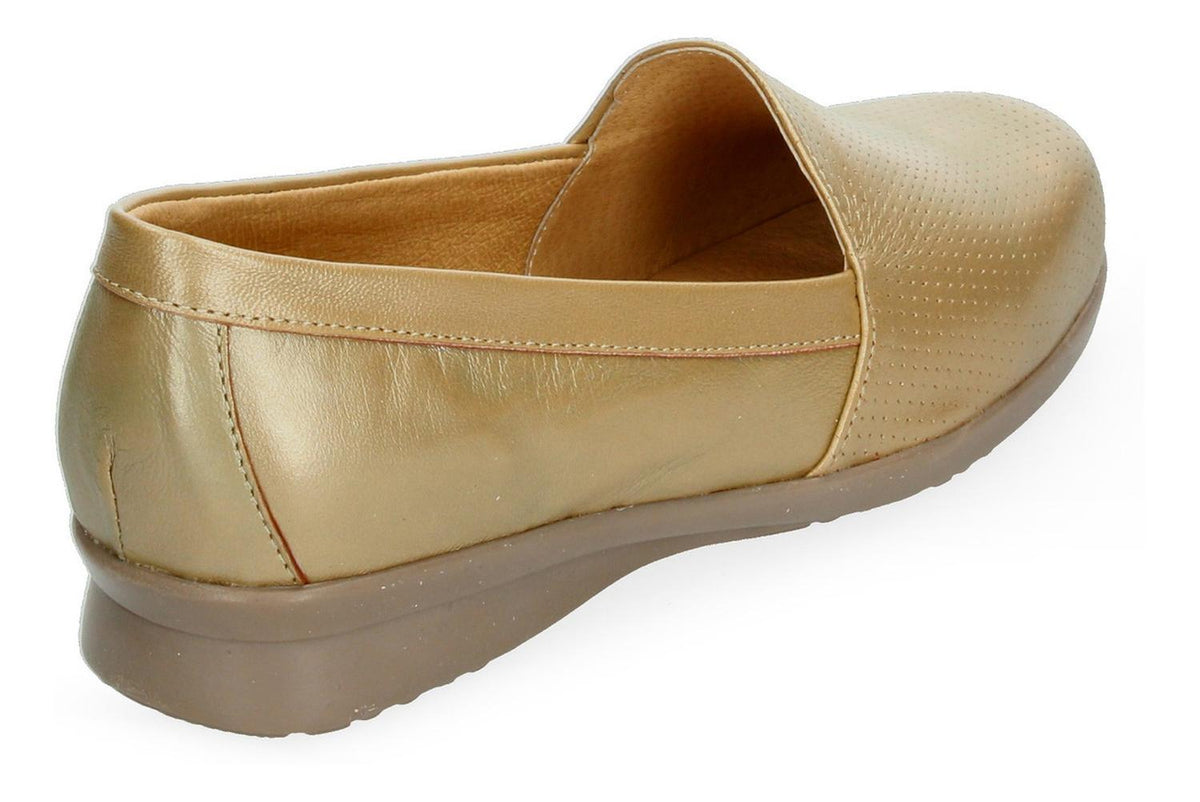 Zapato Confort Confortables Oro Para Mujer [cnt1], foto 5 de 11