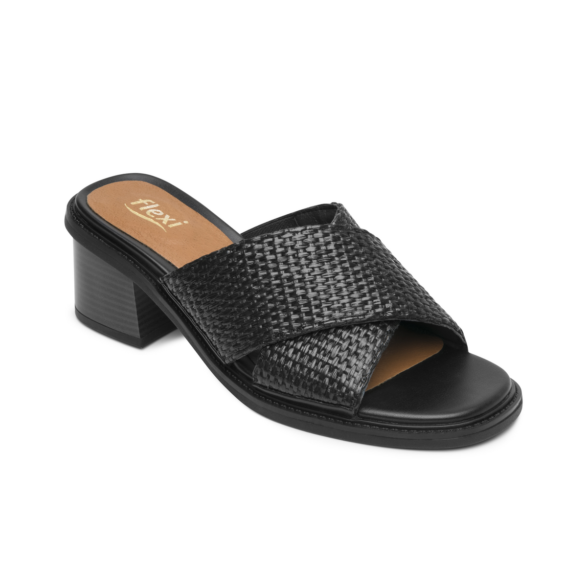 Sandalias Flexi Negro para Mujer [FFF3761], foto 2 de 10