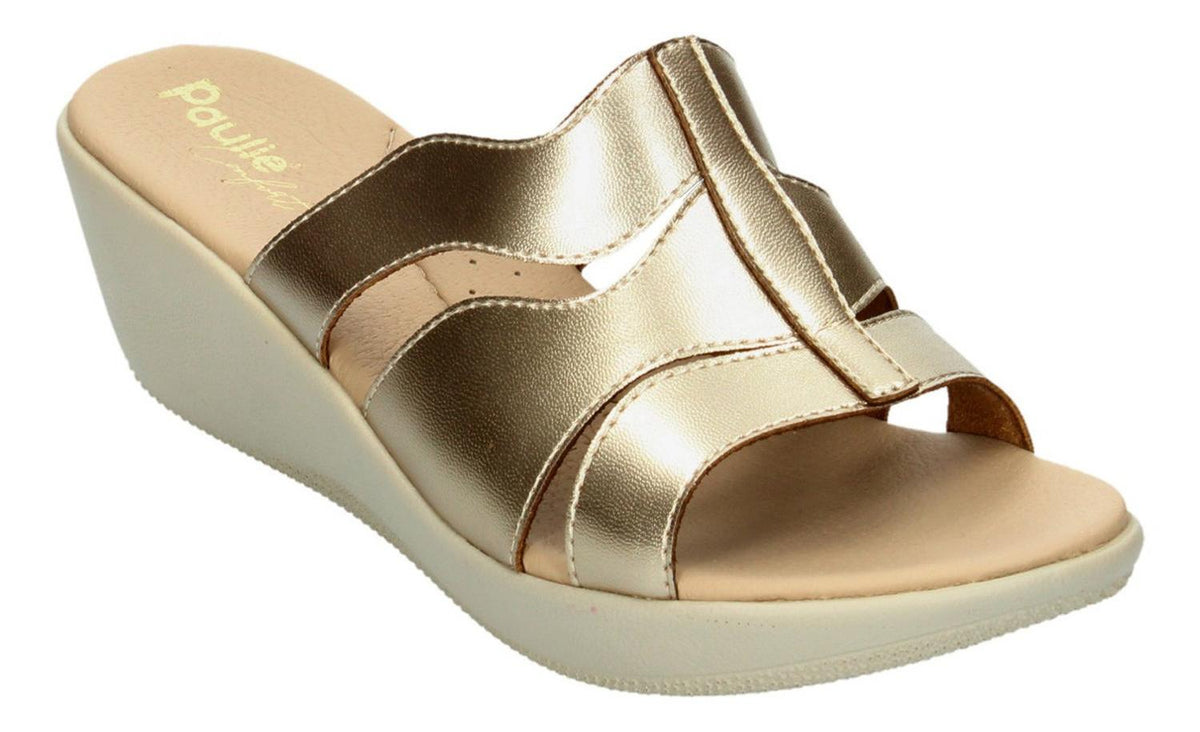 Sandalias Paulie Para Mujer 2665 Dorado [ple158], foto 4 de 10