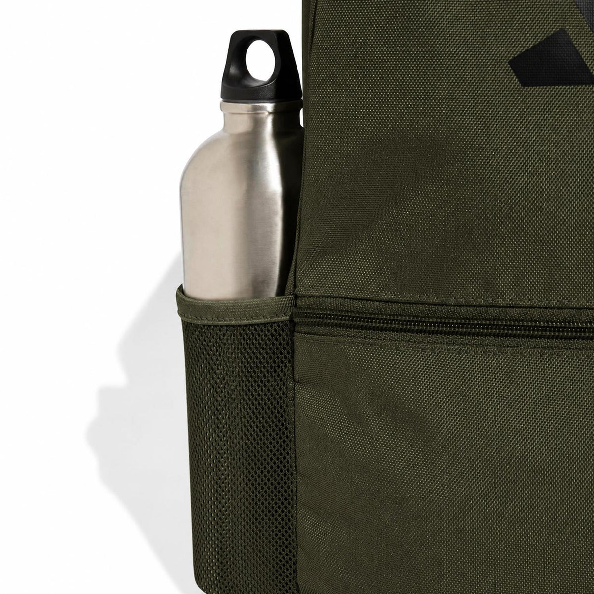 Mochila Adidas Classic 23 Olivo Escolar Con Lapicera Unisex 23L, foto 4 de 10