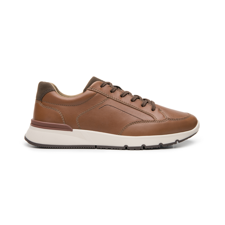 Tenis Flexi Hombre Café Casual Para Caballero