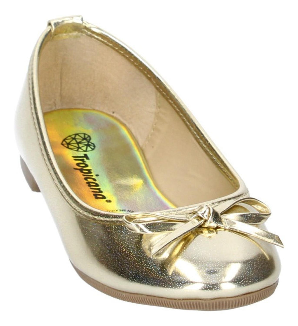 Balerina Flat Tropicana Para Niña 97001 Dorado [tro951], foto 3 de 6