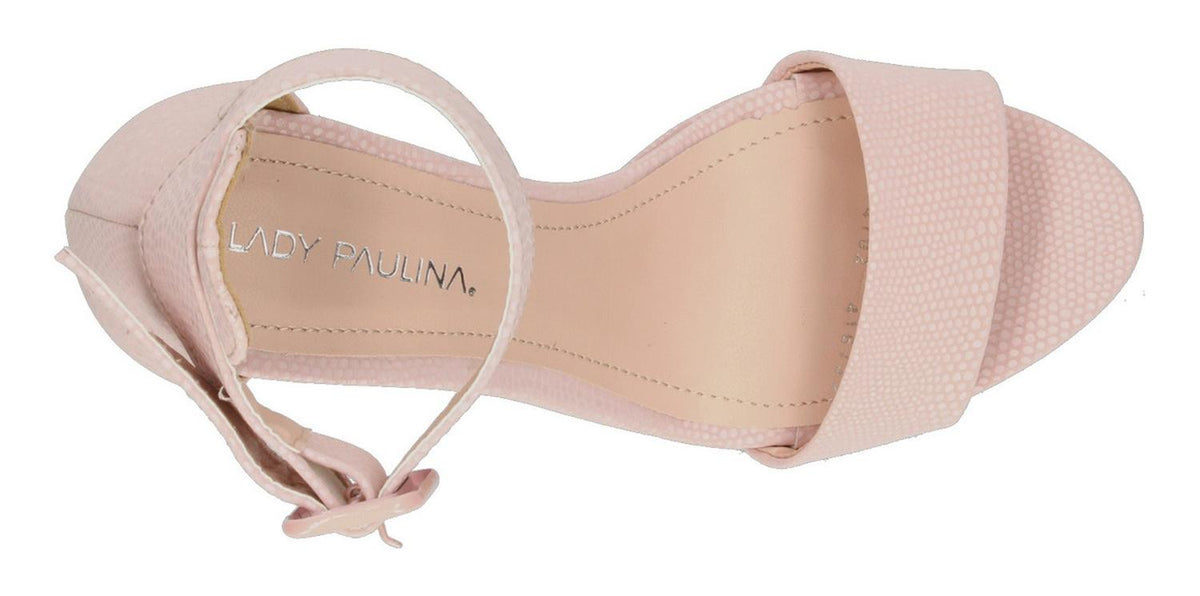 Sandalias De Fiesta Paulina Para Mujer 14102 Rosa [pau861], foto 9 de 10