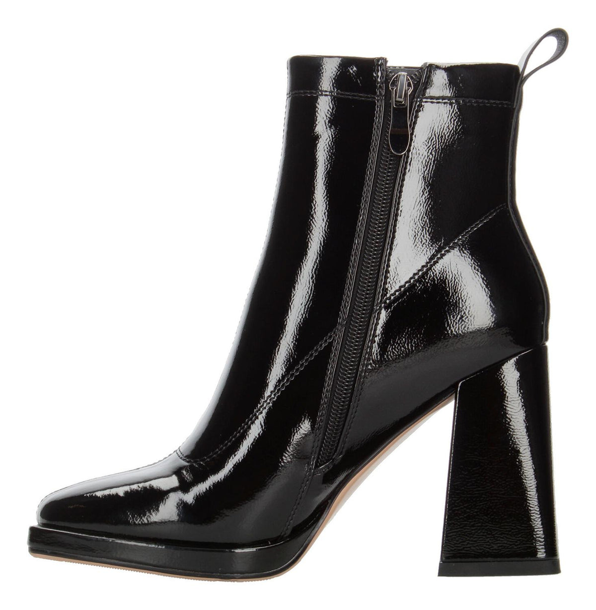 Botín Bota Mujer Efe Negro Tacón 9.5 Cm Cuadrado Casual, foto 5 de 10