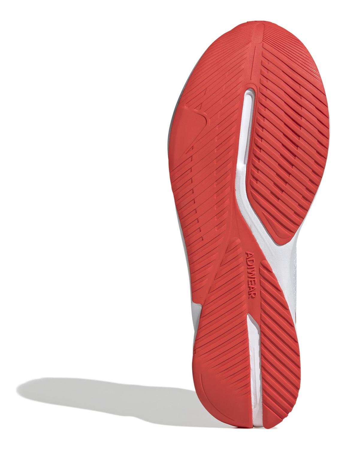 Tenis adidas Correr Hombre Duramo Blanco Rojo Deportivos Sports Running Original Cómodo Sneakers, foto 8 de 10