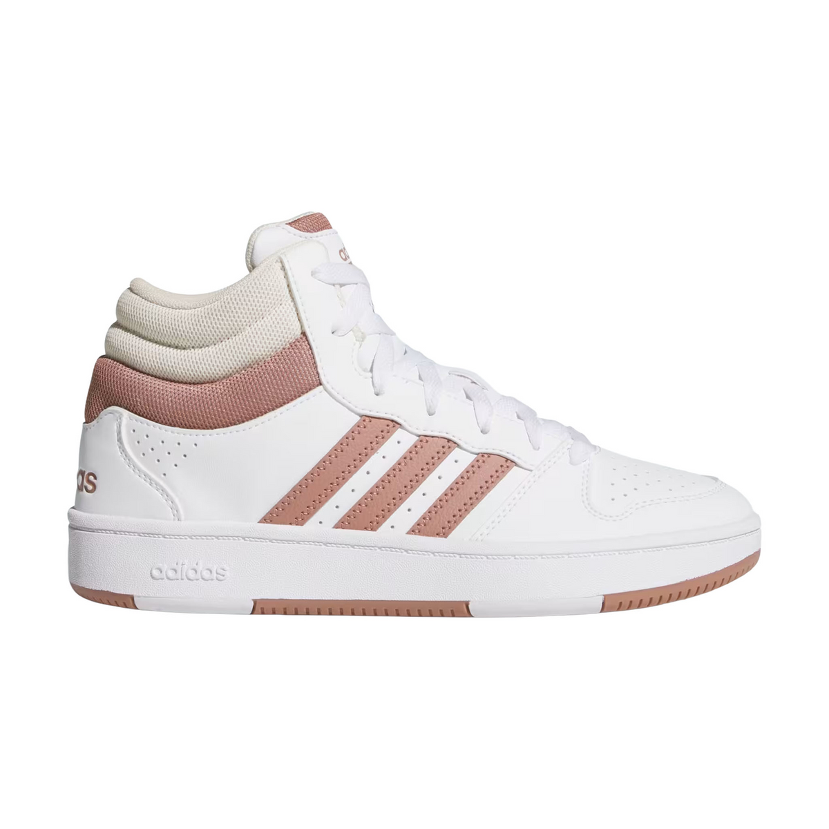 Tenis Adidas Hoops Mid Classic Dama Blanco Tipo Botín Mujer, foto 9 de 10