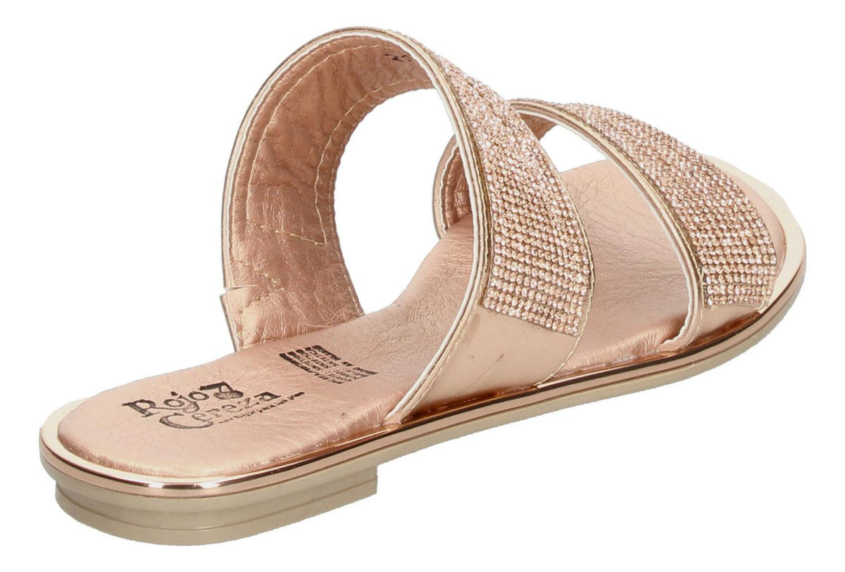 Sandalias Rojo Cereza Rose Gold Para Mujer [rce63], foto 5 de 10