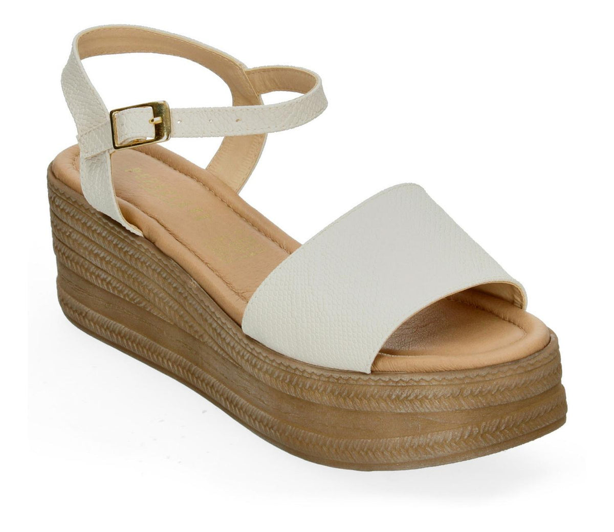 Sandalias Perez Lete Para Mujer 02284 Blanco [plt264], foto 5 de 10