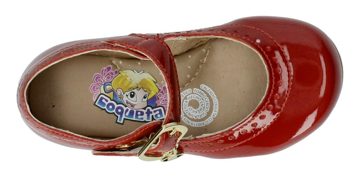 Zapato Casual Coqueta Para Niña 123705-k Amarillo [cta756], foto 5 de 6