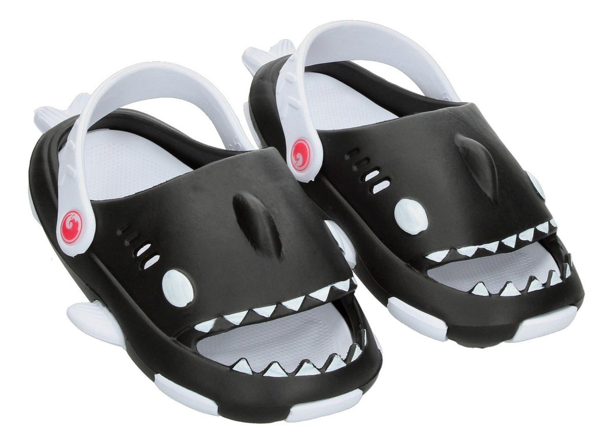 Sandalias De Tiburón Negro Para Niño [hul39], foto 3 de 10