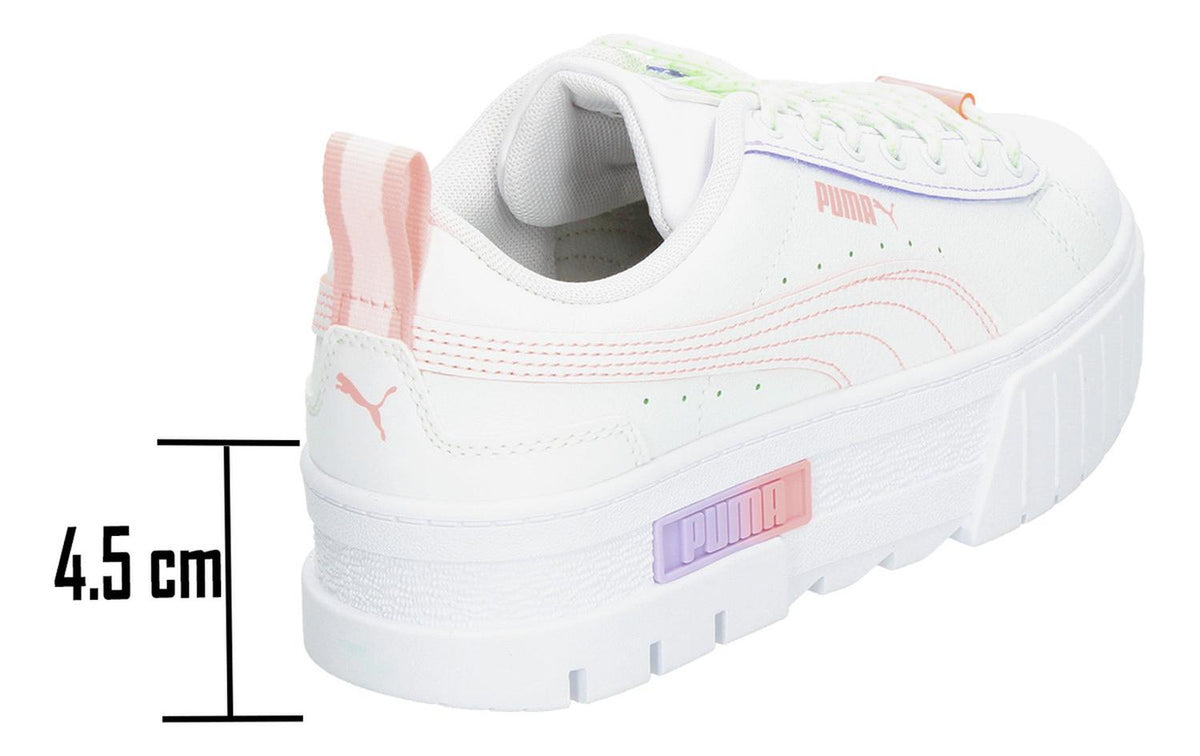 Tenis Puma Mujer Mayze Cosmic Girl Blanco Plataforma Dama Jr, foto 3 de 10