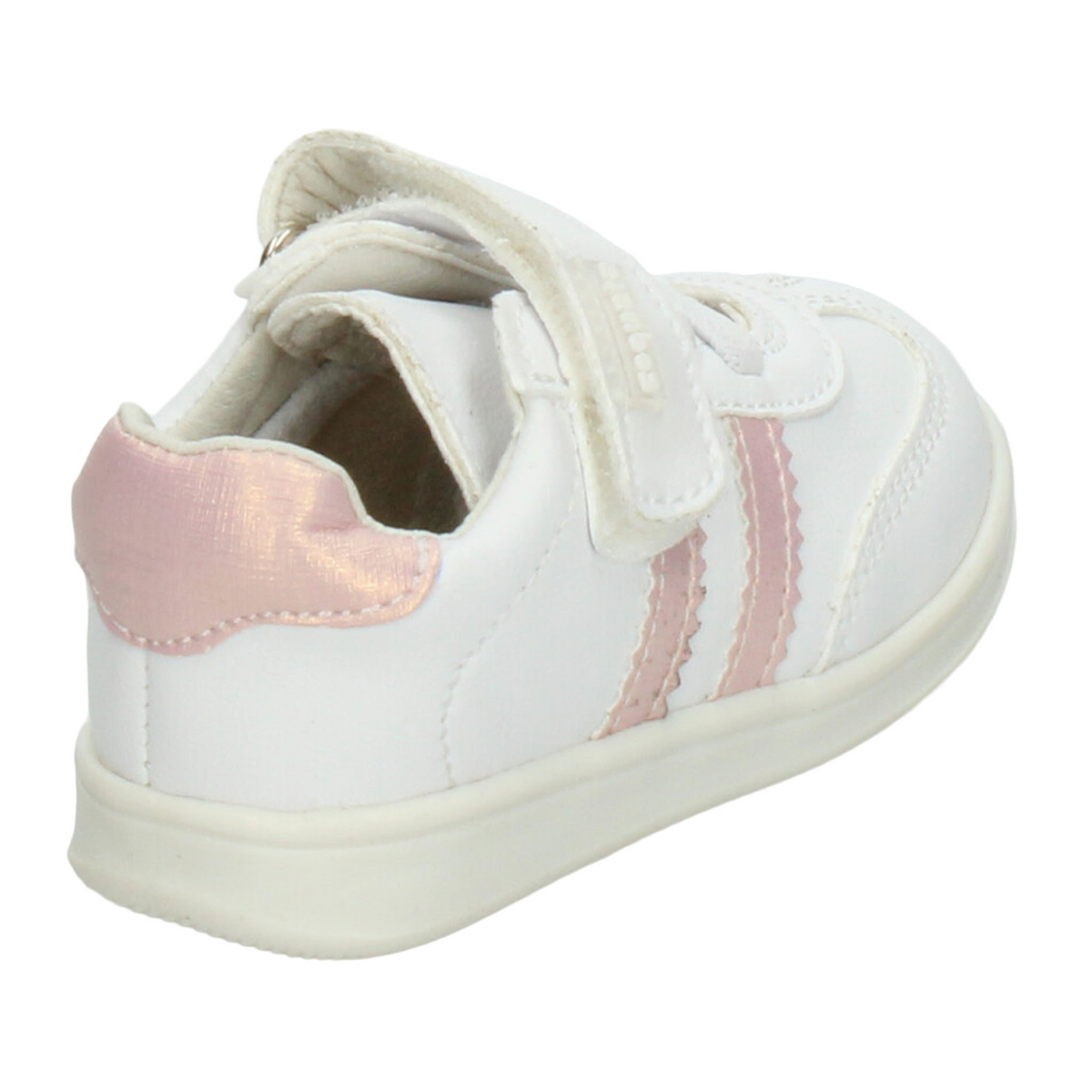 Tenis Coqueta Niña Blanco Casual Cinta Adhesiva Infantil T11-14, foto 3 de 10