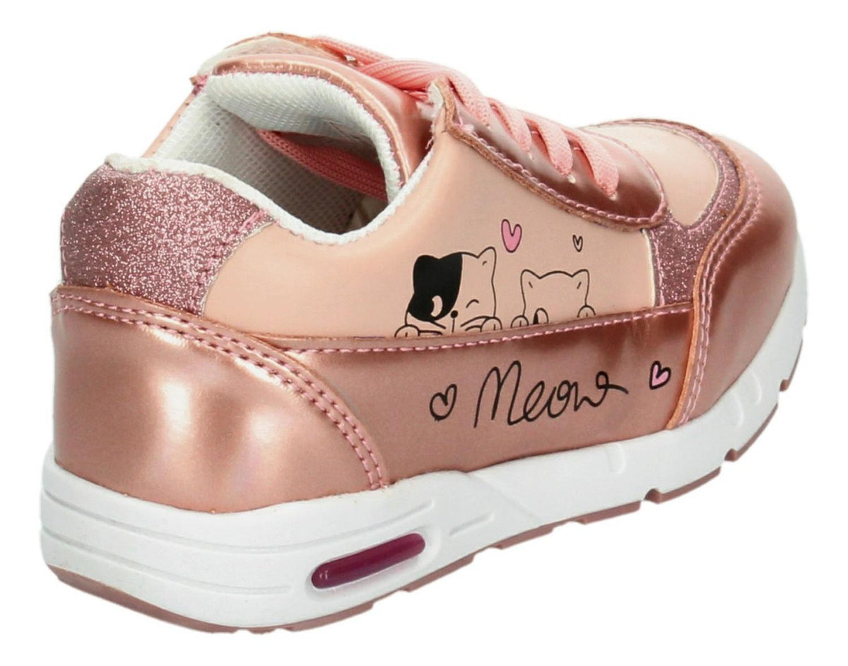 Tenis Mini Burbujas Para Niña 30-207-s05 Rosa [mnb221], foto 5 de 8