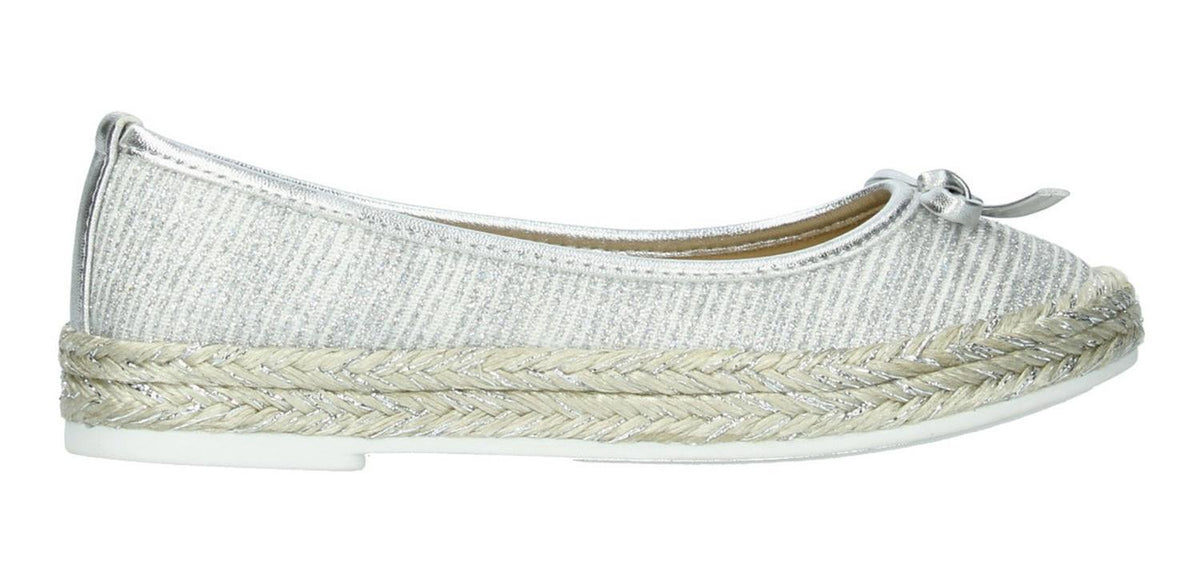 Balerina Flat Tropicana Para Niña 95007 Plata [tro851], foto 1 de 6