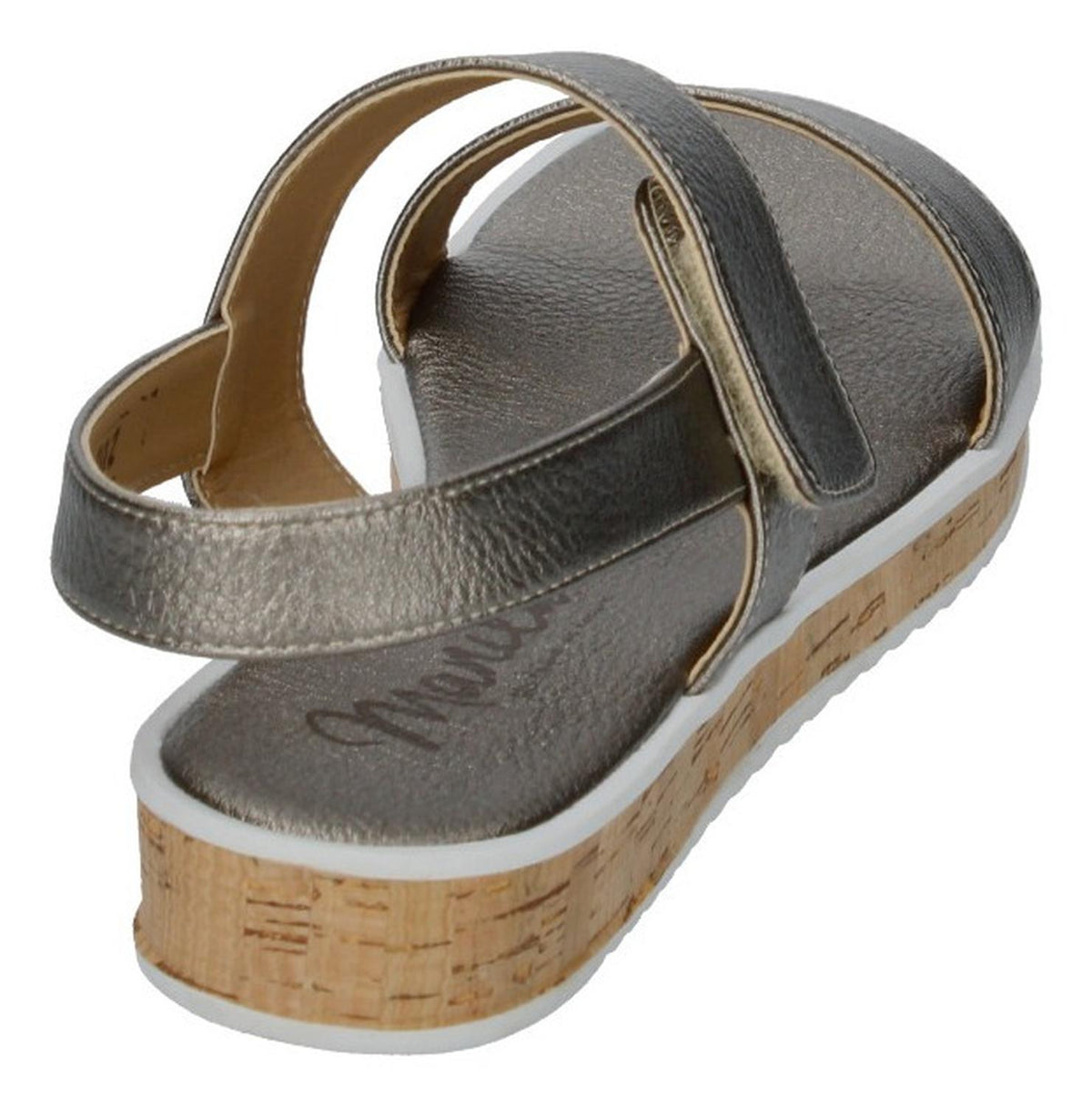 Sandalias Manila Para Mujer 202 Gris [mla281], foto 4 de 6
