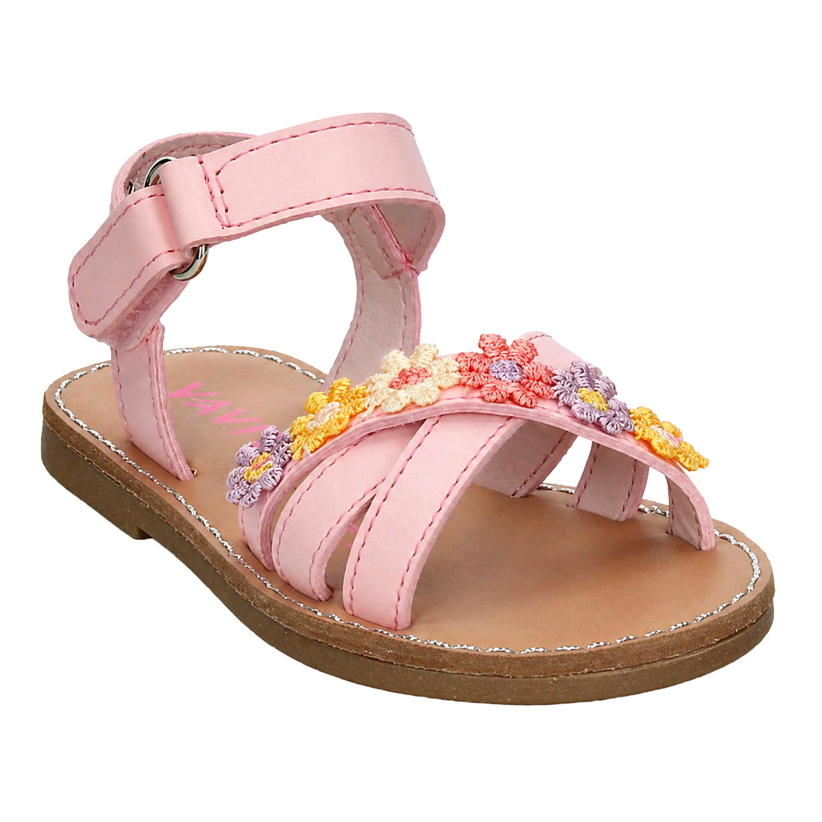 Sandalias Vavito Niña Rosa Casual Infantil T15-18, foto 4 de 10
