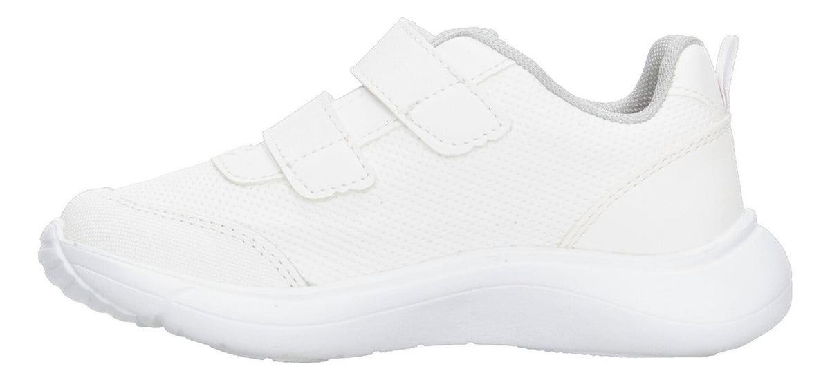 Tenis Escolar Vavito Blanco Doble Velcro Para Niña T18-22, foto 5 de 10