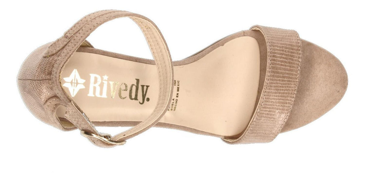 Sandalias Rivedy Para Mujer 7068 Crema [rve8], foto 8 de 10