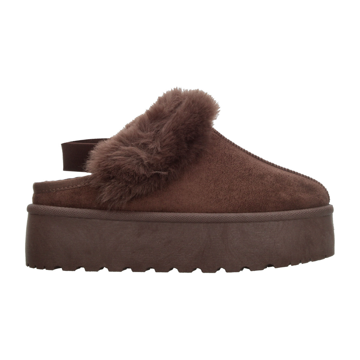 Zapato Berlin Dama Café Peluche Para Mujer, foto 10 de 10