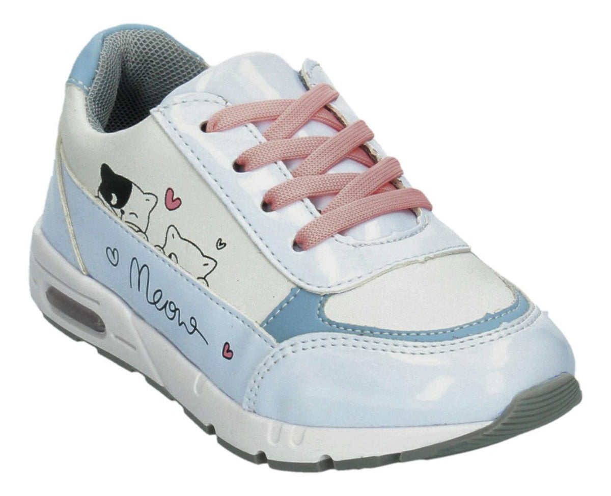 Tenis Mini Burbujas Para Niña 30-207-500 Blanco [mnb222], foto 4 de 8