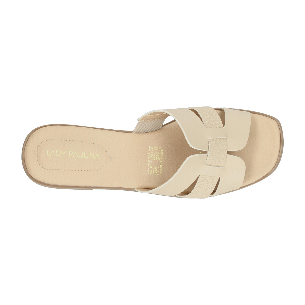 Sandalias Paulina Dama Beige Casual Para Mujer, foto 8 de 10